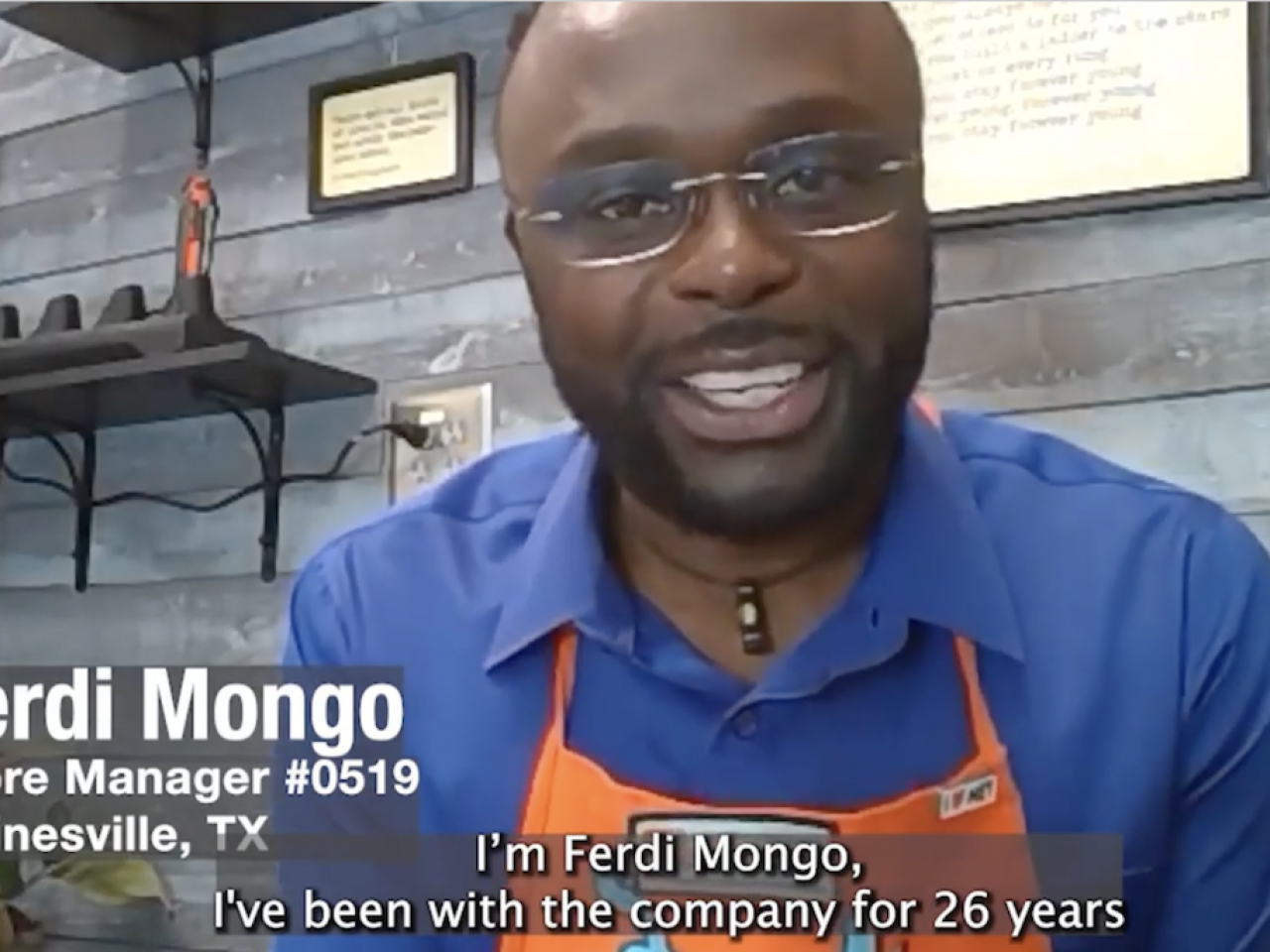 Ferdi Mongo, Store Manager.