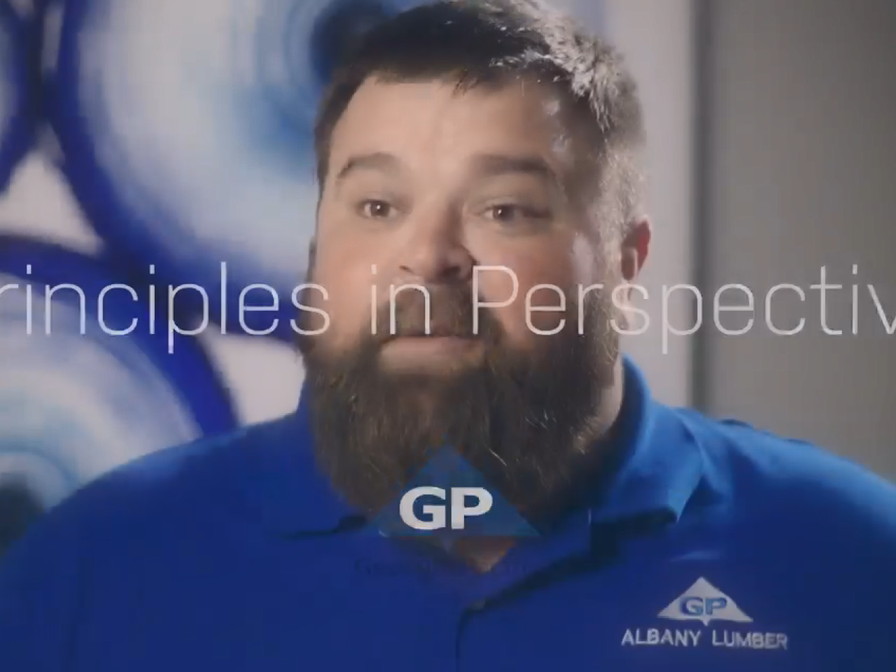 Jesse Ingram. "Principles in Perspective" and GP logo on top.