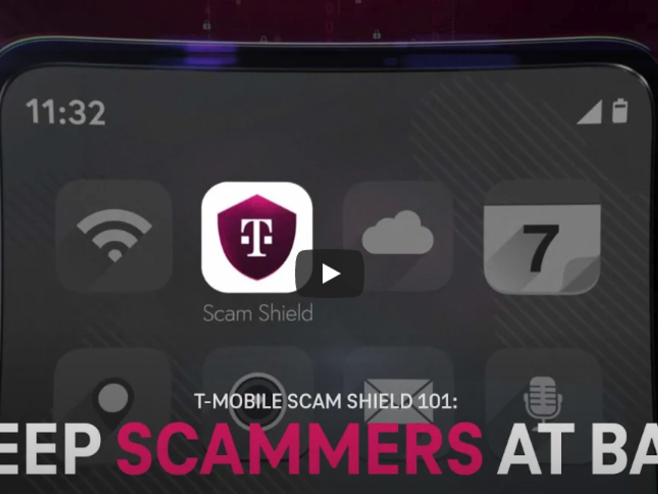 Smartphone screen: Keep Scammers at Bay
