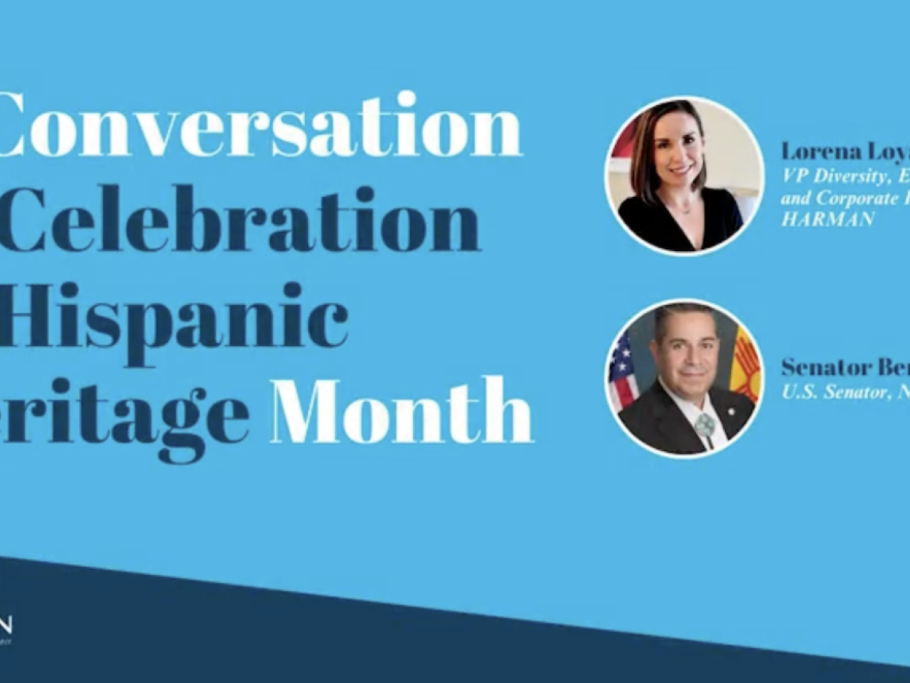 A Conversation in Celebration of Hispanic Heritage Month.