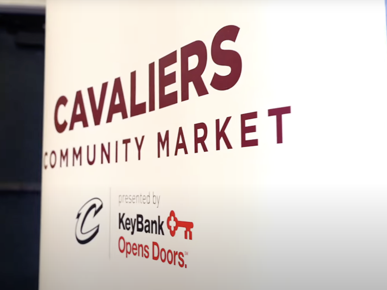 Cavaliers Community Market. KeyBank Opens Doors.