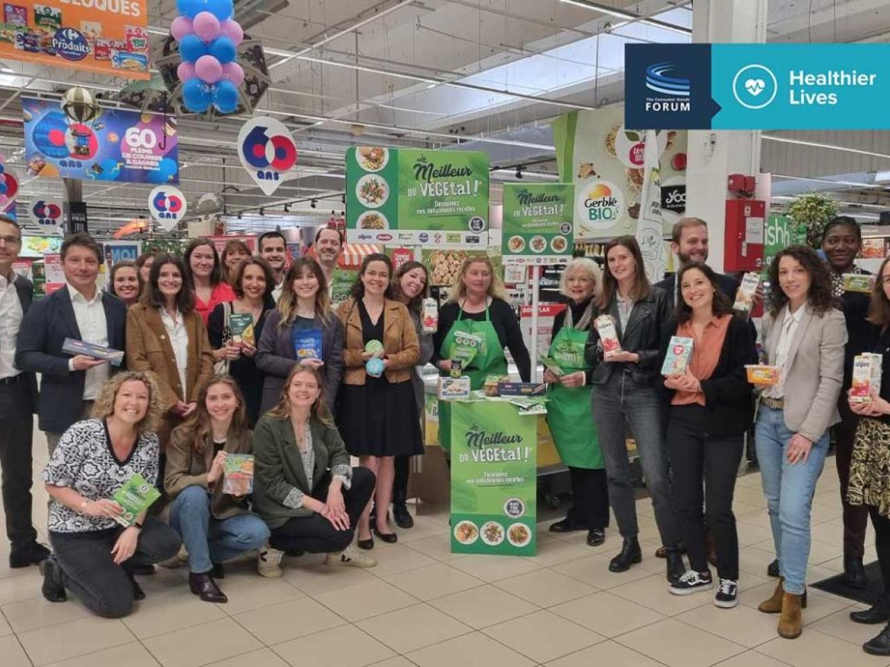 Group Photo At Carrefour Montesson 