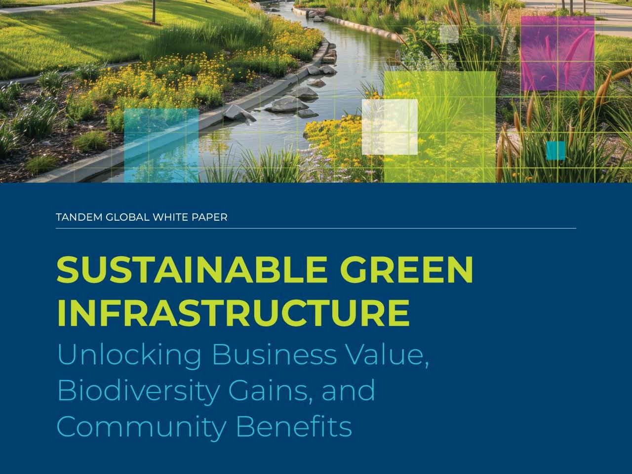 Cover of Tandem Global Green Infrastructure White Paper