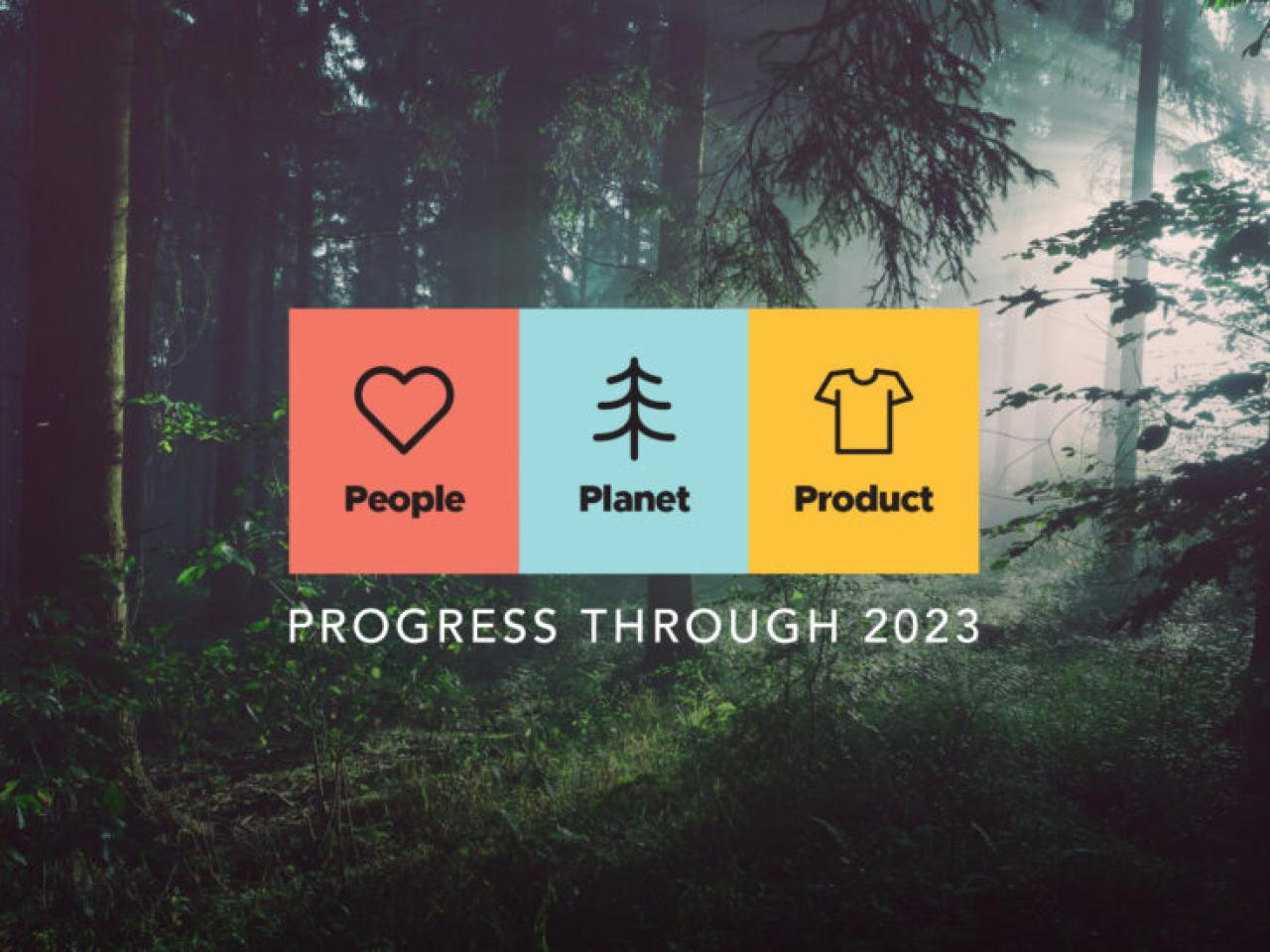HanesBrands Progress through 2023: People, Planet & Product.