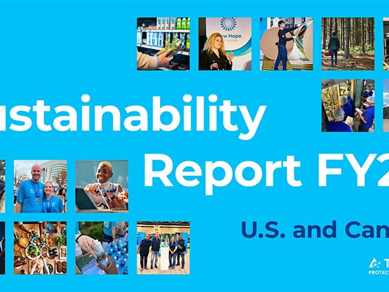 Tetra Pak Sustainability Report FY24: US and Canada eport cover