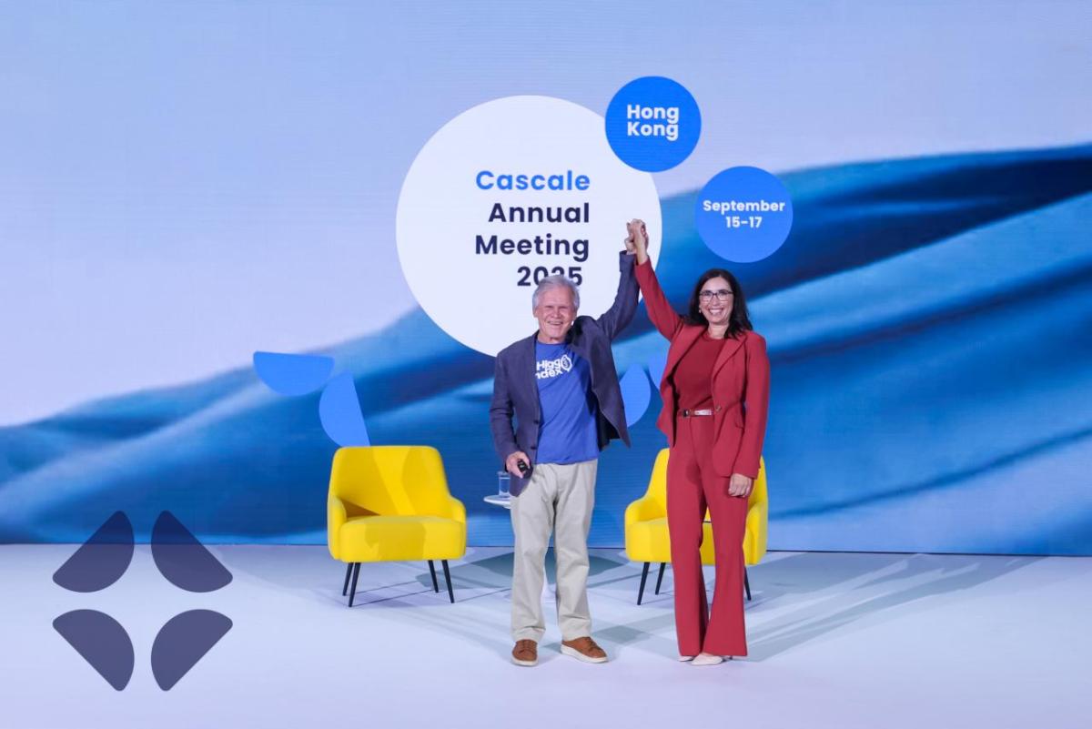 Rick Ridgeway and Scarlett Tapp announce acquisition at Cascale Annual Meeting 2025