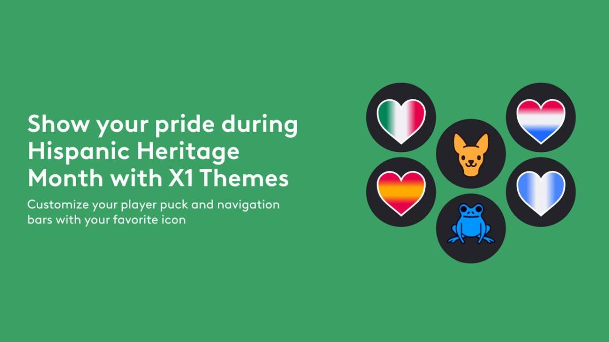 Show your pride during Hispanic Heritage Month with X1 Themes