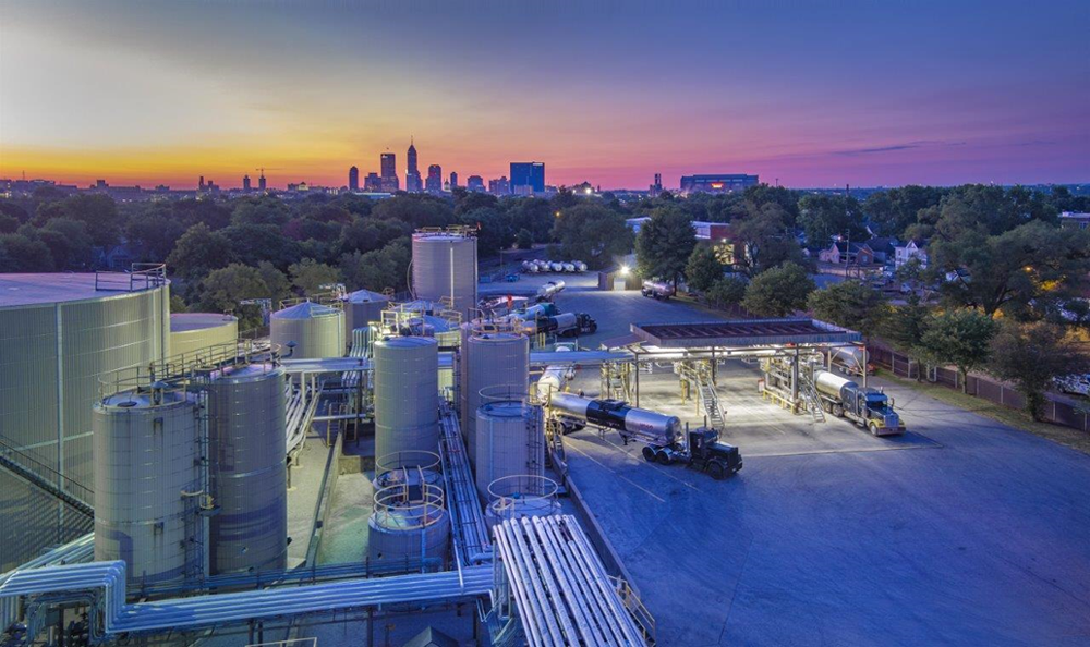 Marathon Petroleum's asphalt terminal in Indianapolis