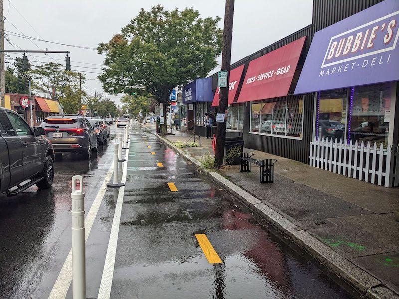 Photo of Rhode Island's Hope St. trail.