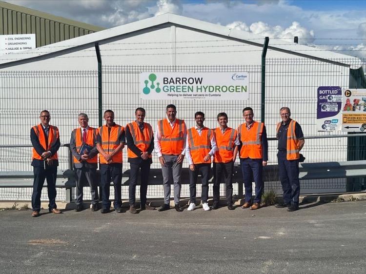 group picure at Barrow Green Hydrogen
