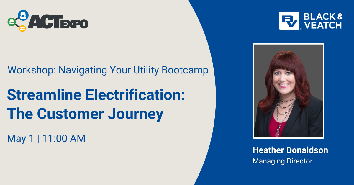 Workshop: Navigating your utility bootcamp. Streamline electrification.