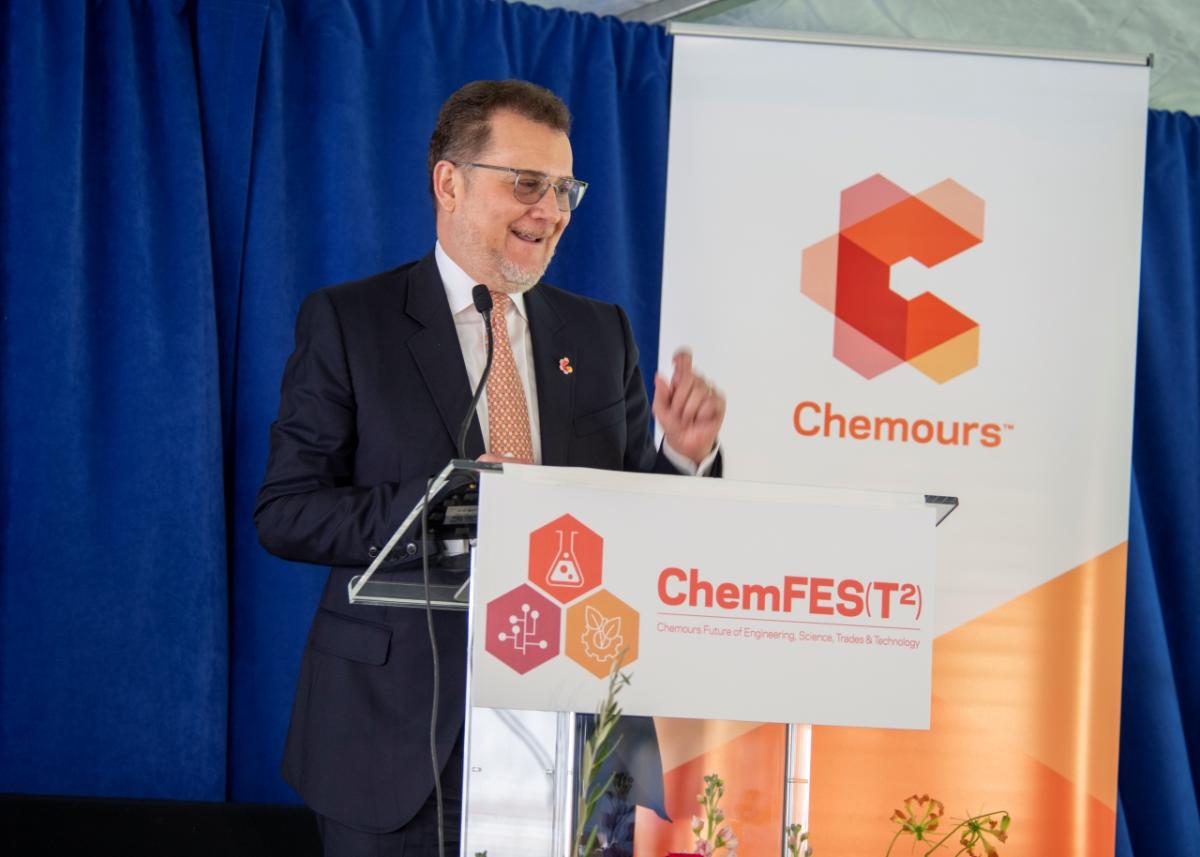 Chemours CEO Mark Newman 