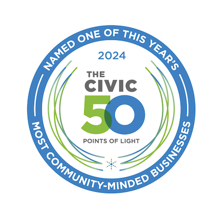 The Civic 50 Points of light award.