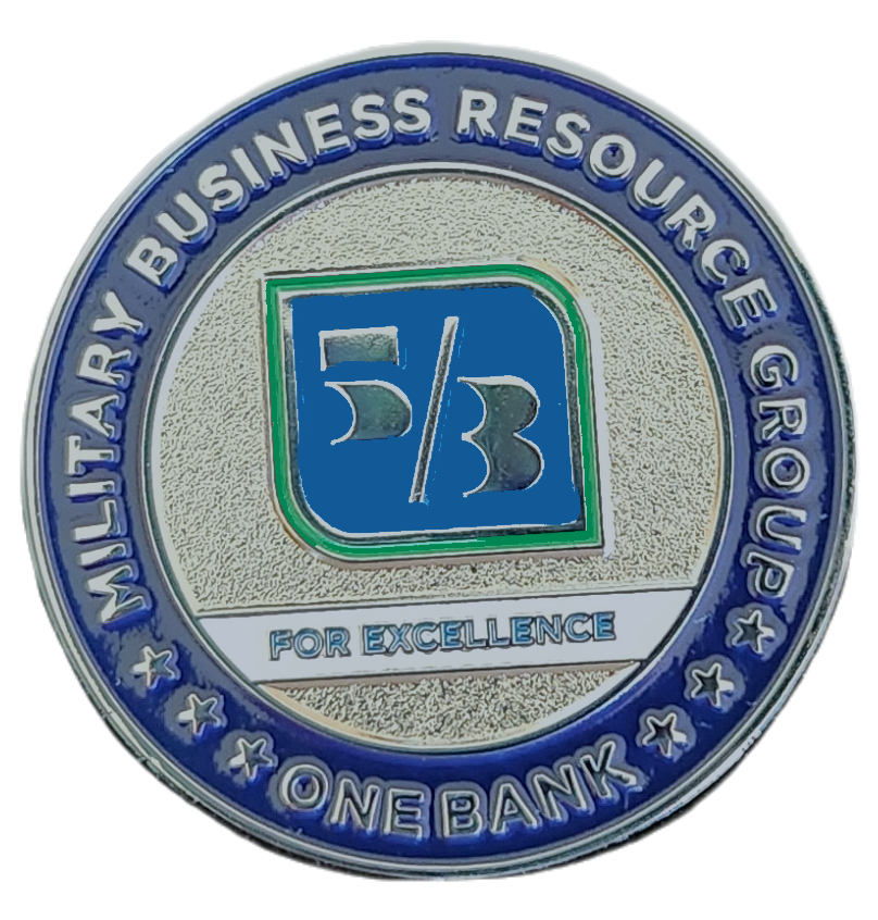 Fifth Third Bank Military Business Resource Group Challenge Coin