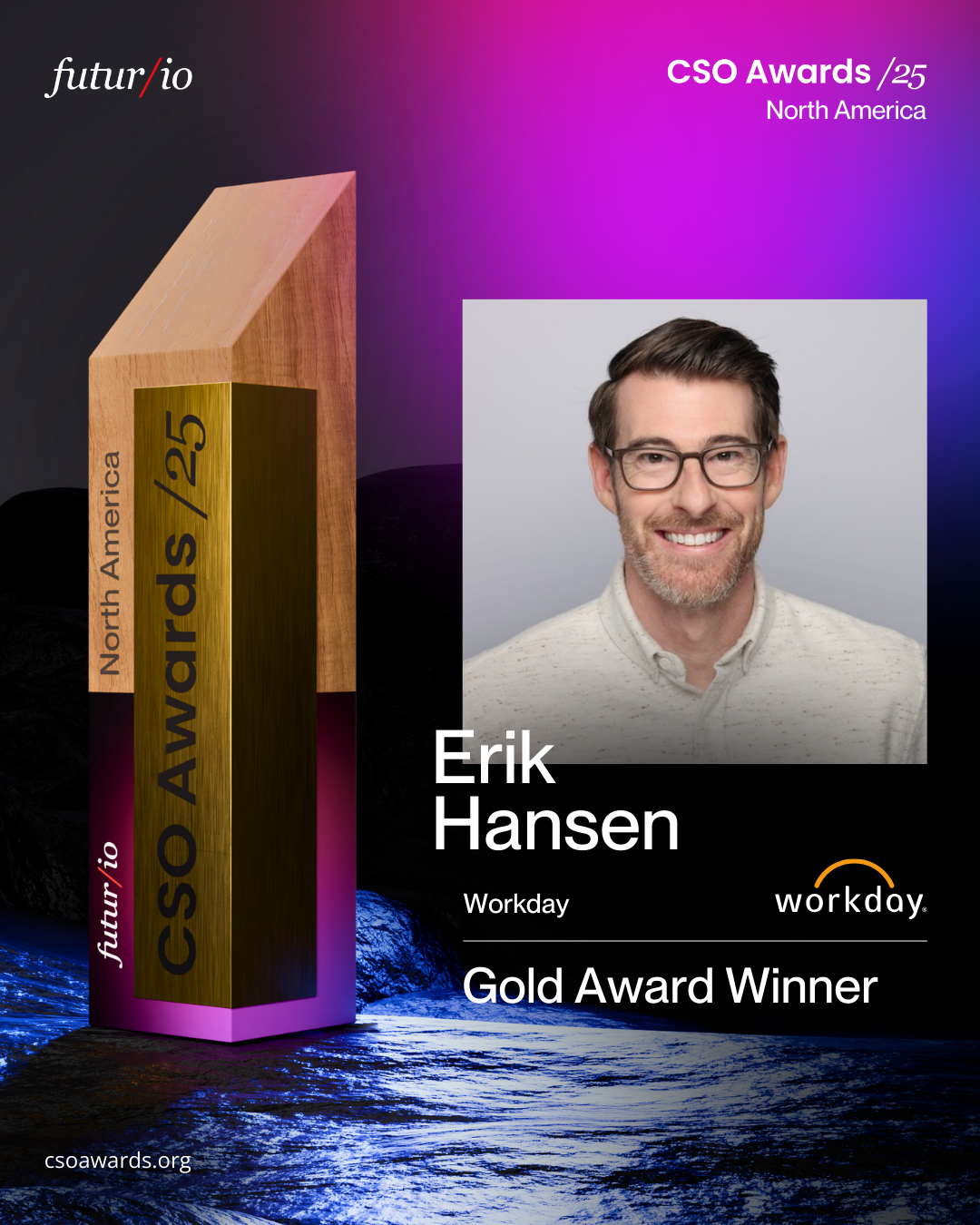 Erik Hansen, Workday (Gold Winner)