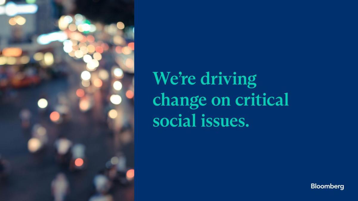 We're driving change on critical social issues.