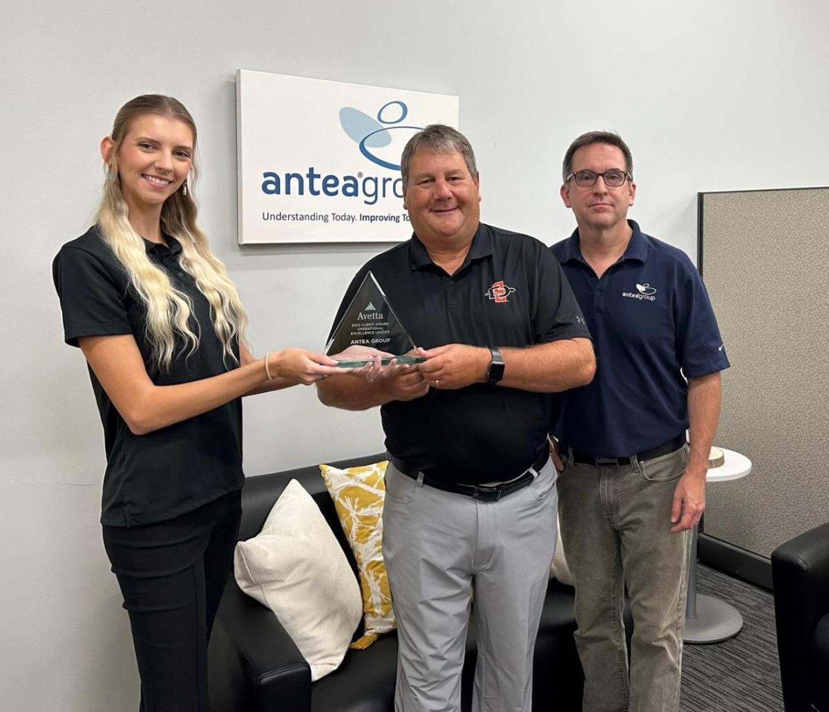 Antea Group Receiving Avetta Award