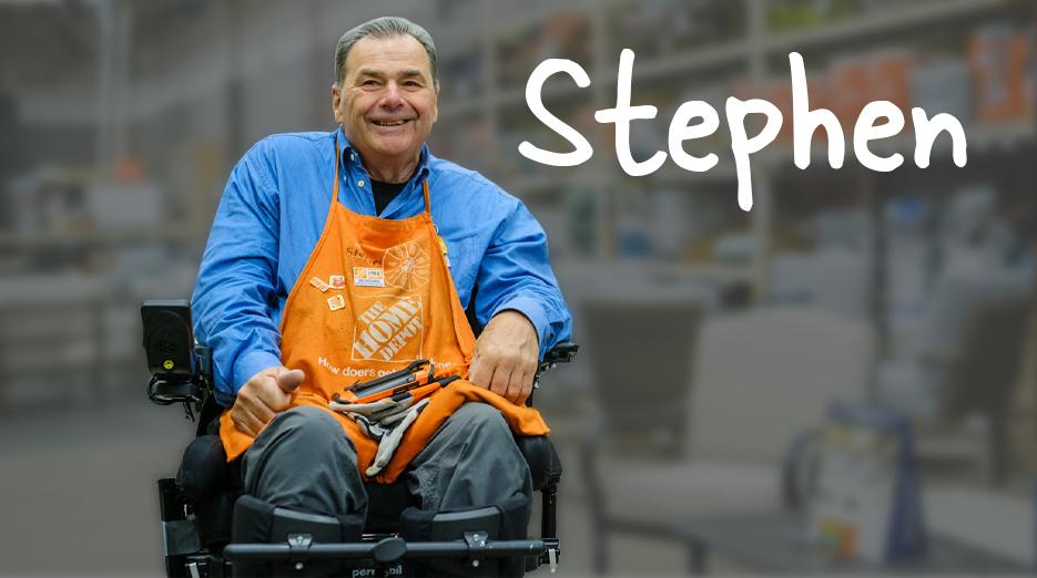 The Home Depot Associate Stephen.