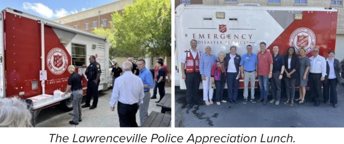 The Lawrenceville Police Appreciation Lunch