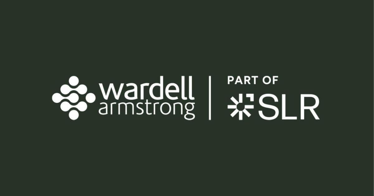 Logo featuring Wardell Armstrong and SLR