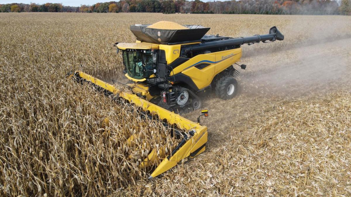 machine in a field