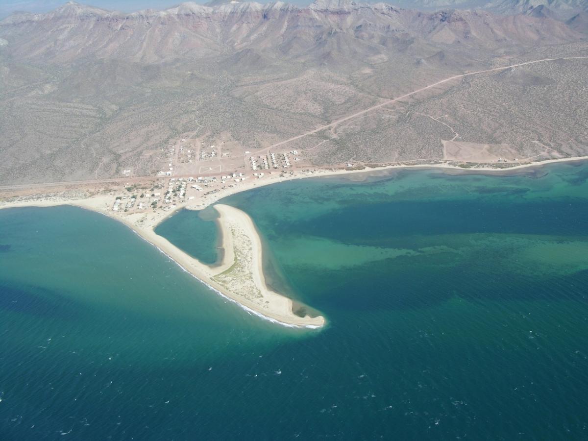 Town of Punta Chueca, Seri First Nation Reservation, Canal del Infiernillo, Sonora, Mexico. 