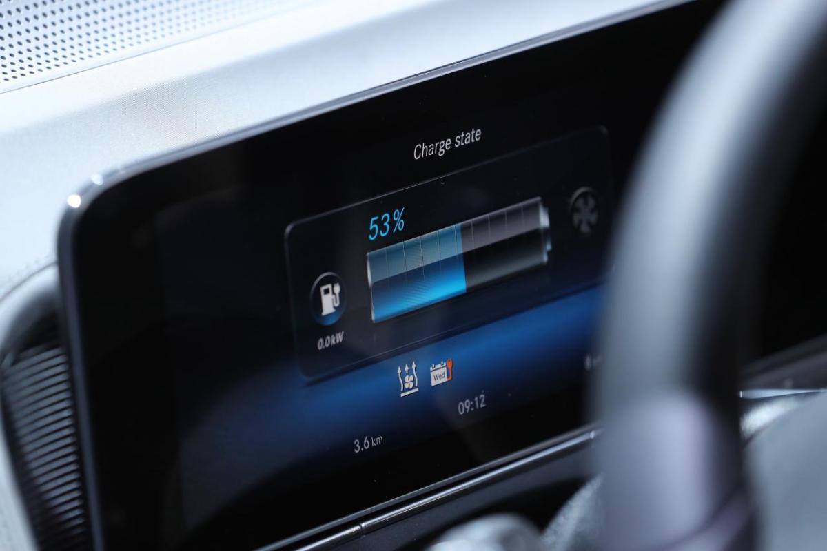 EV battery power monitor