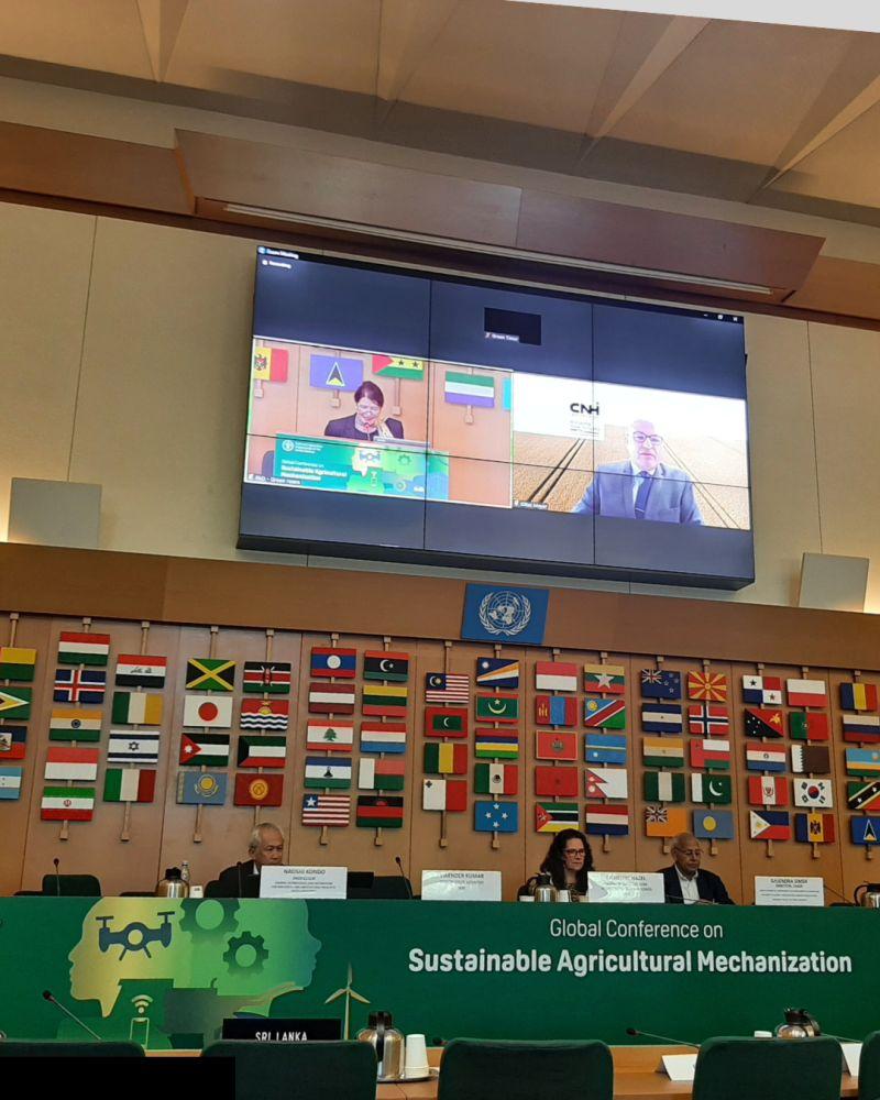 presentation at the Global Conference on Sustainable Agricultural Mechanization