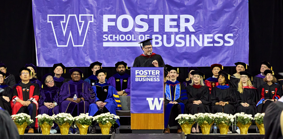 T-Mobile CEO Mike Sievert Delivers 2023 Commencement Address to University of Washington Foster School of Business Grads