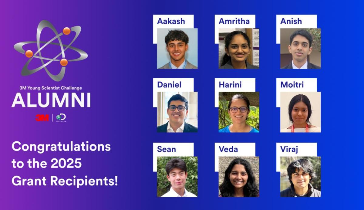 Collage with text: "Congratulations to the 2025 Grant Recipients!"
