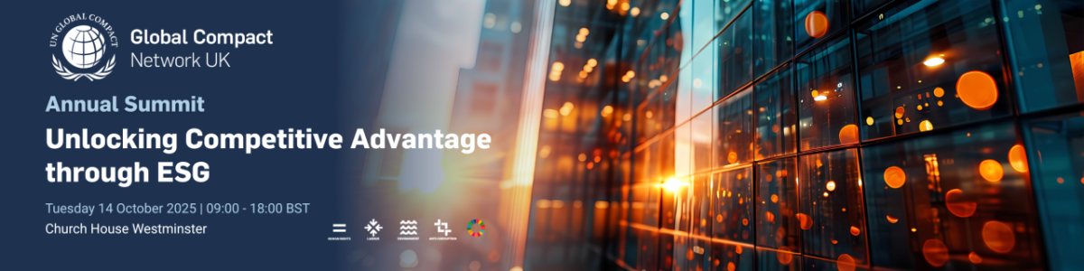 Annual Summit: Unlocking Competitive Advantage through ESG