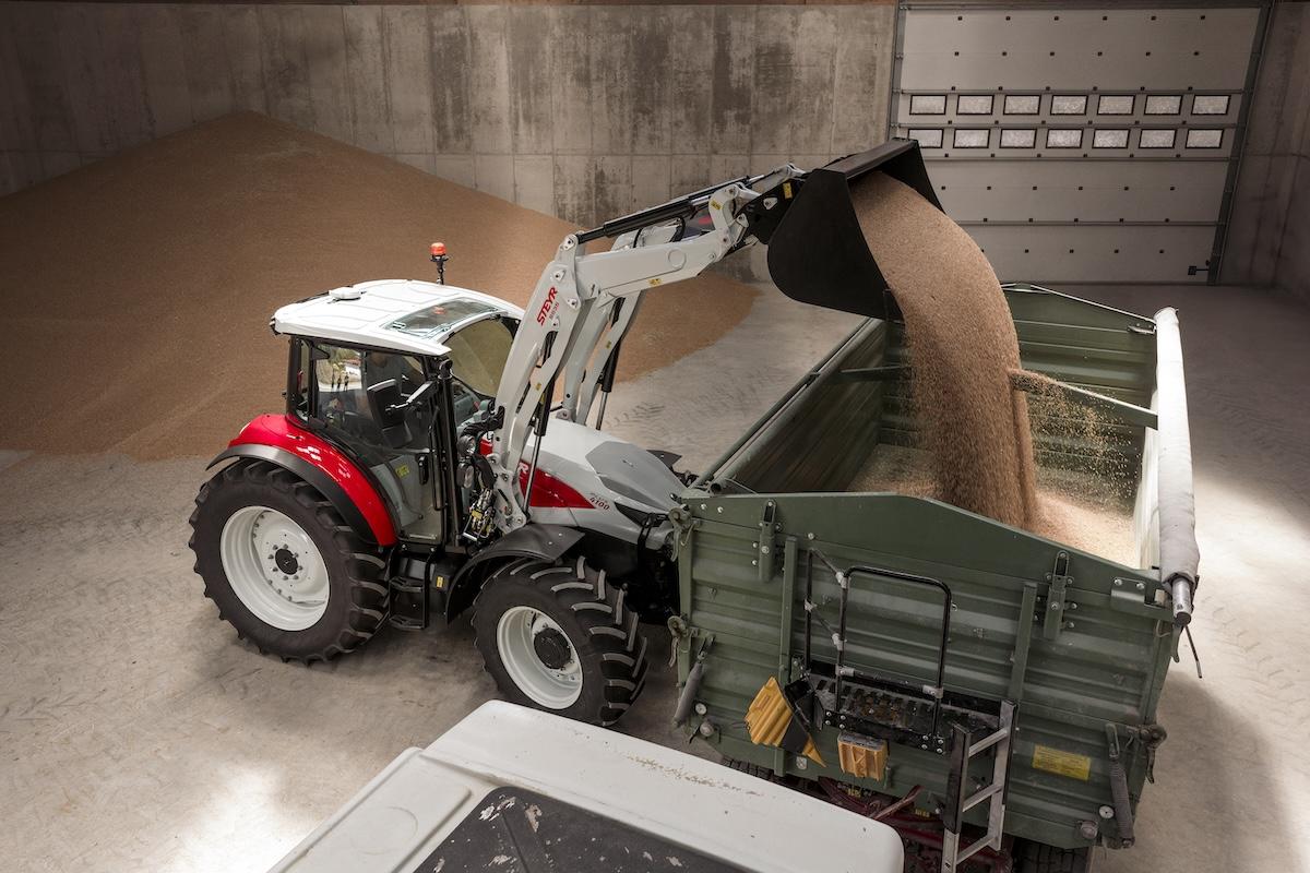 machinery working in a garage