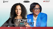 Two people posed "Power Shift Ep 4"