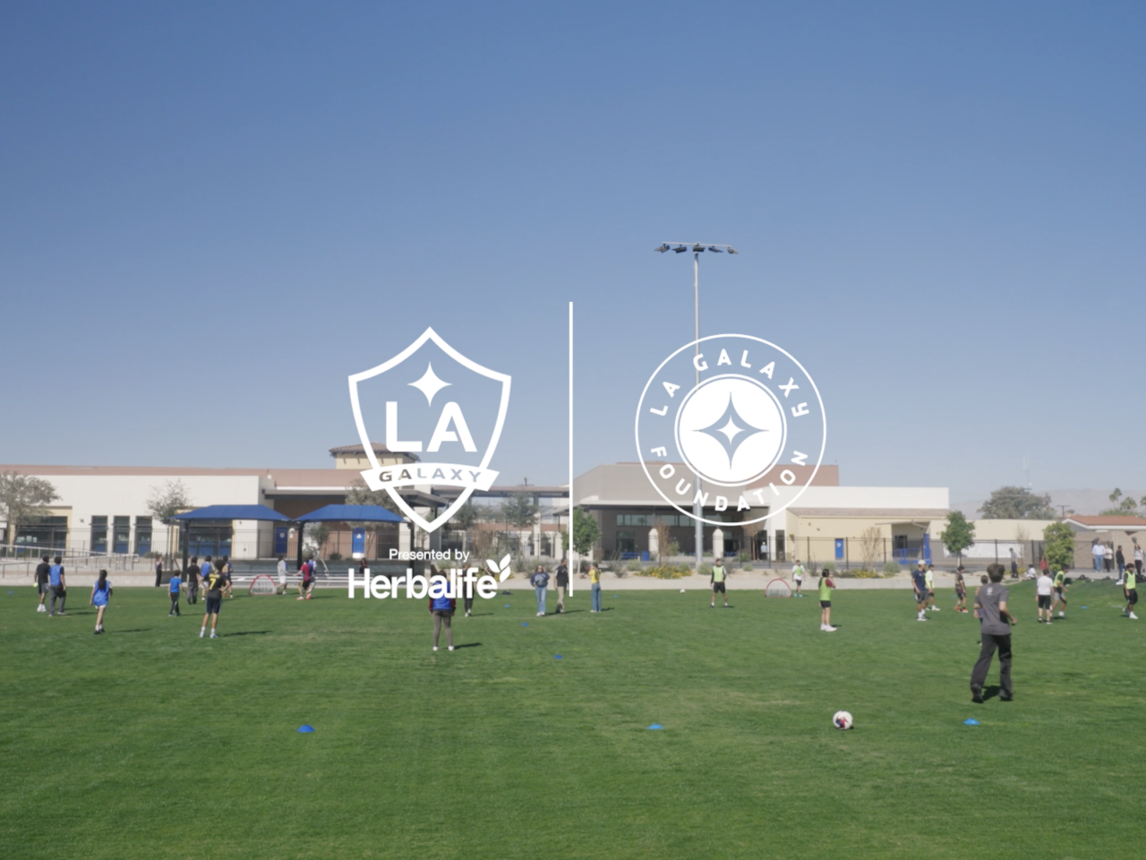 Herbalife and LA Galaxy logos