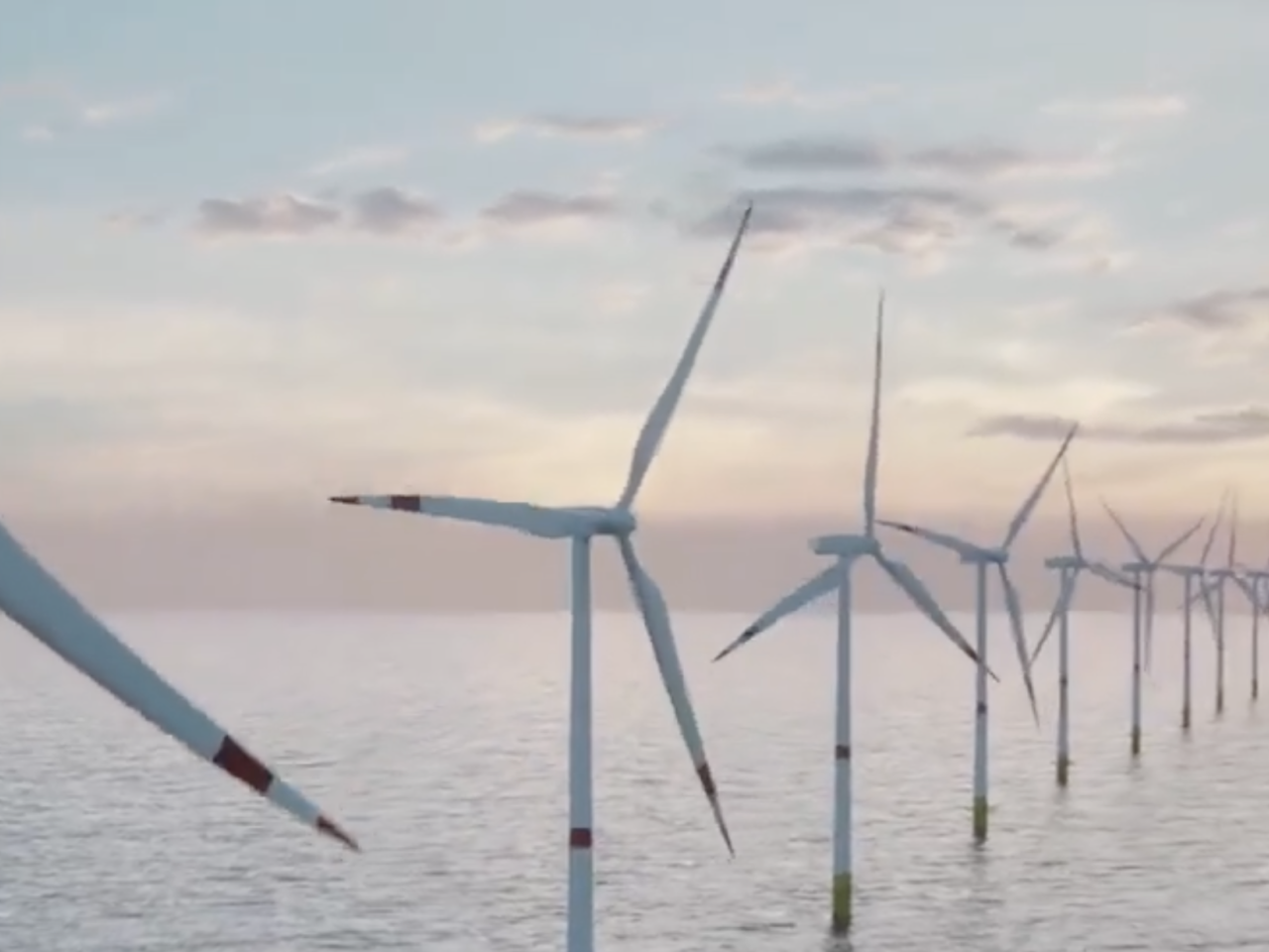 windmills in water