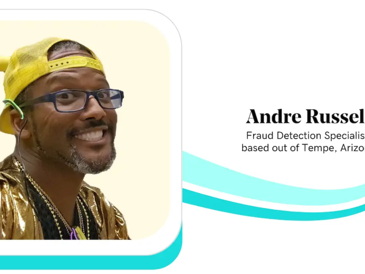Andre Russell, Fraud Detection Specialist, GoDaddy.