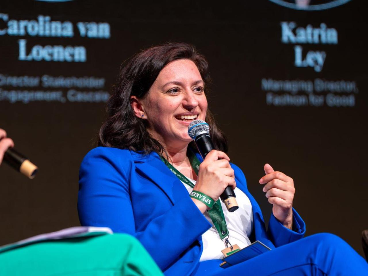 Carolina van Loenen, Director of Stakeholder Engagement at Cascale at Best of Bangladesh