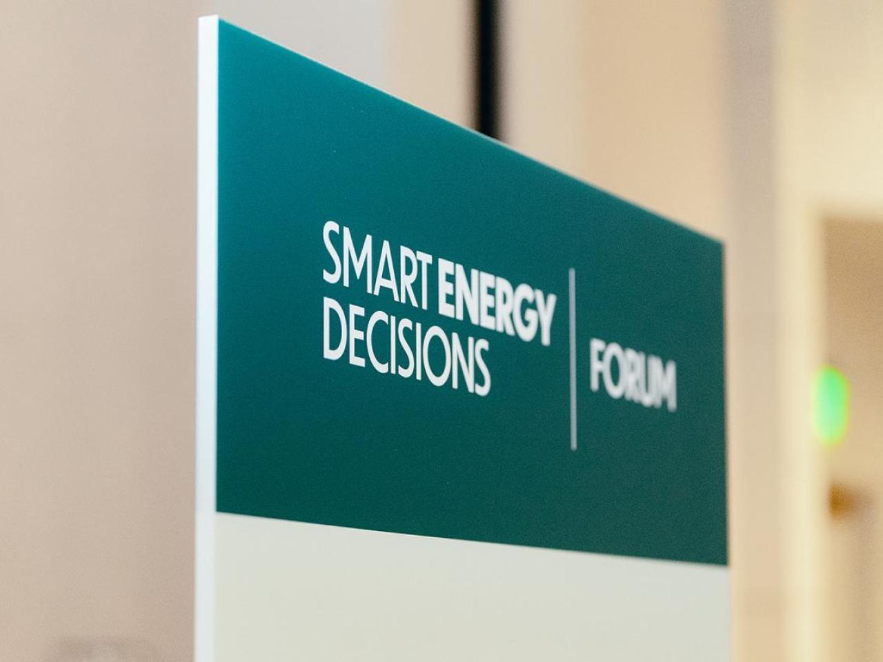 Smart Energy Decisions Forum