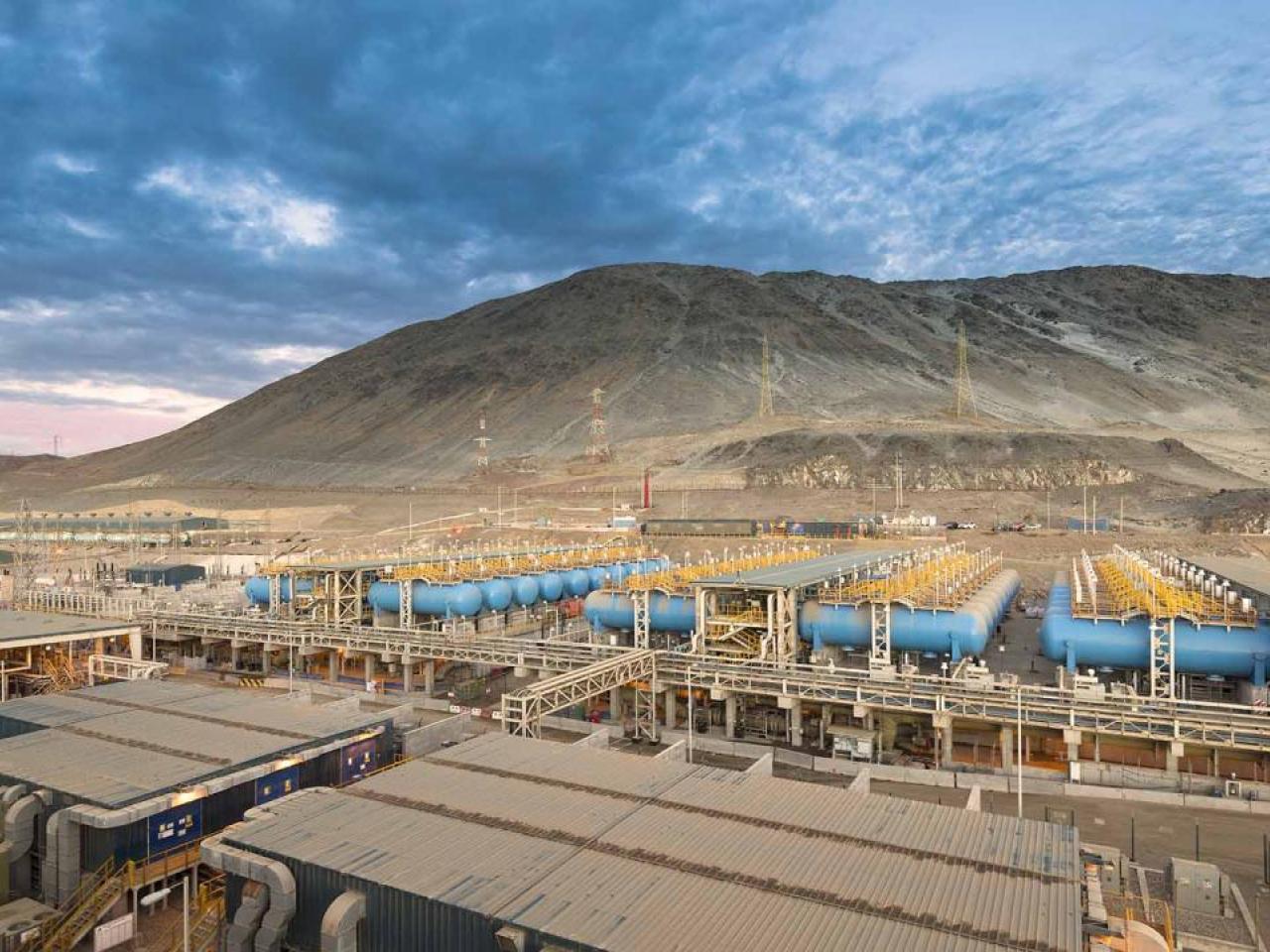  Escondida Water Supply Project for BHP Billiton in Chile