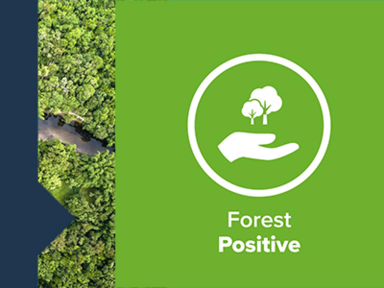 "Forest Positive" logo