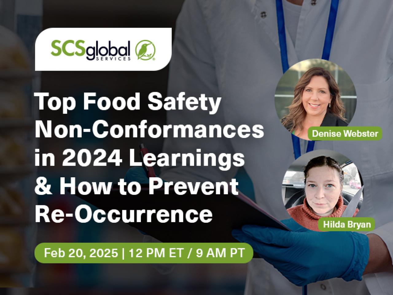 Top food safety non-conformances in 2024: learnings & how to prevent re-occurrence