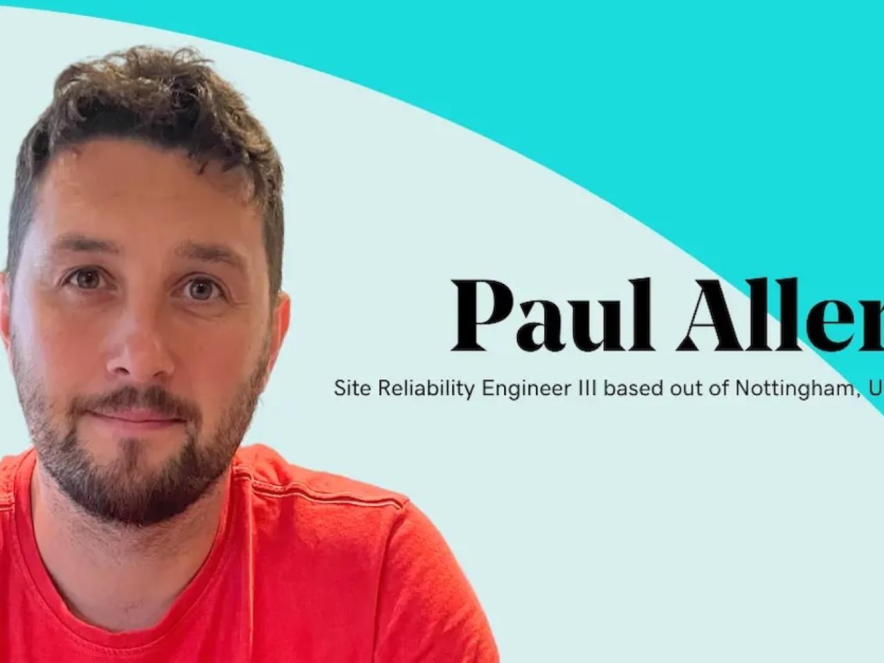 Paul Allen, Site Reliability Engineer, GoDaddy