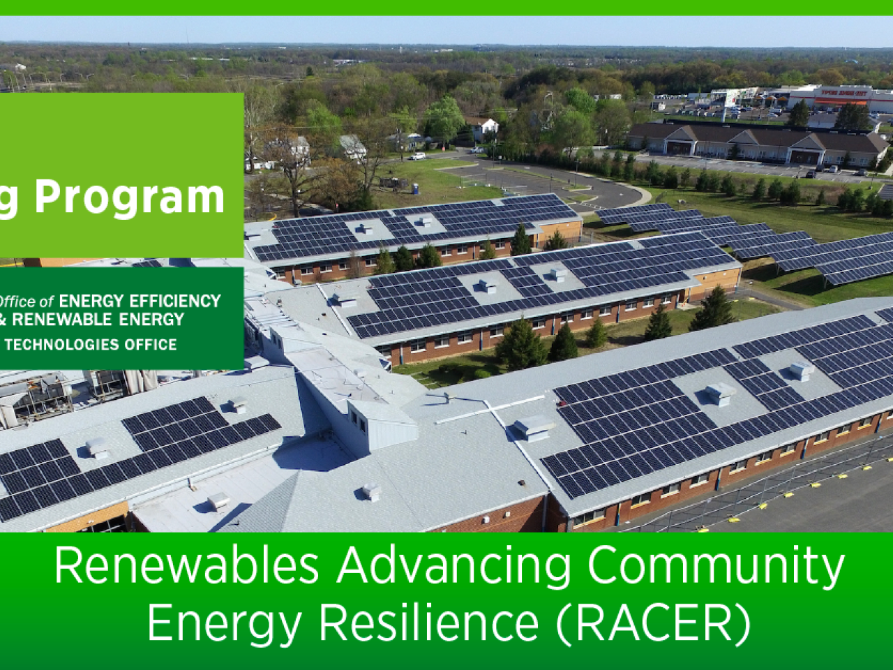 Renewables Advancing Community Energy Resilience (RACER) Program