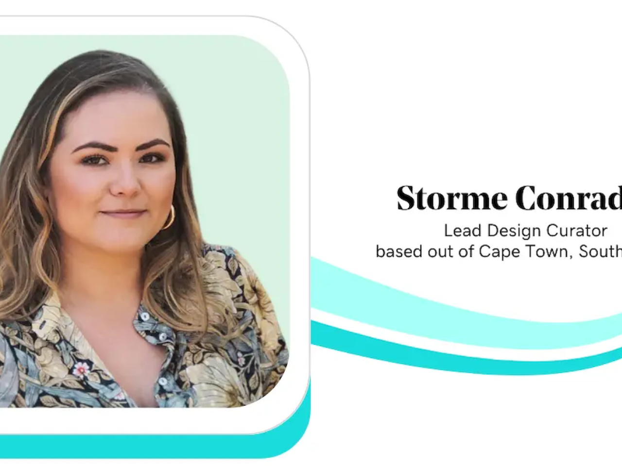 Storme Conradie, Lead Design Curator, GoDaddy.