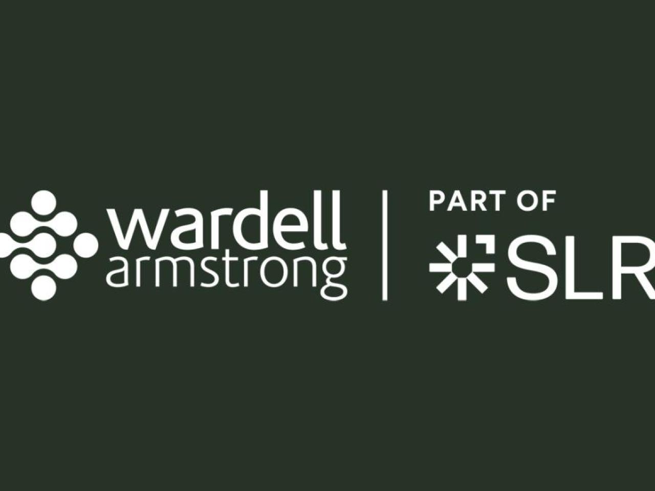 Logo featuring Wardell Armstrong and SLR