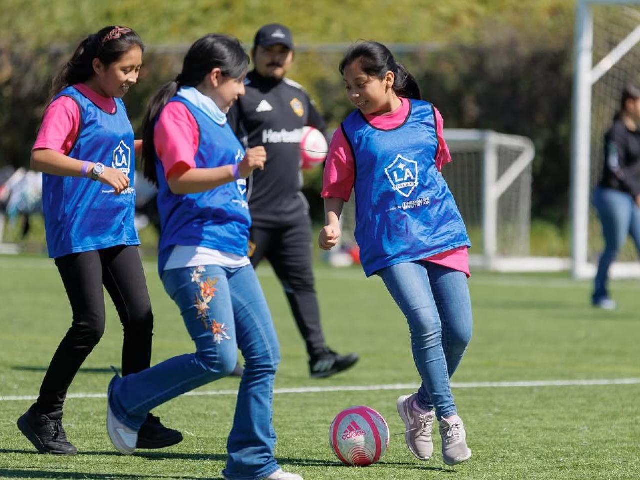 Attendees participated in a variety of sports clinics and network with inspiring female leaders and athletes.