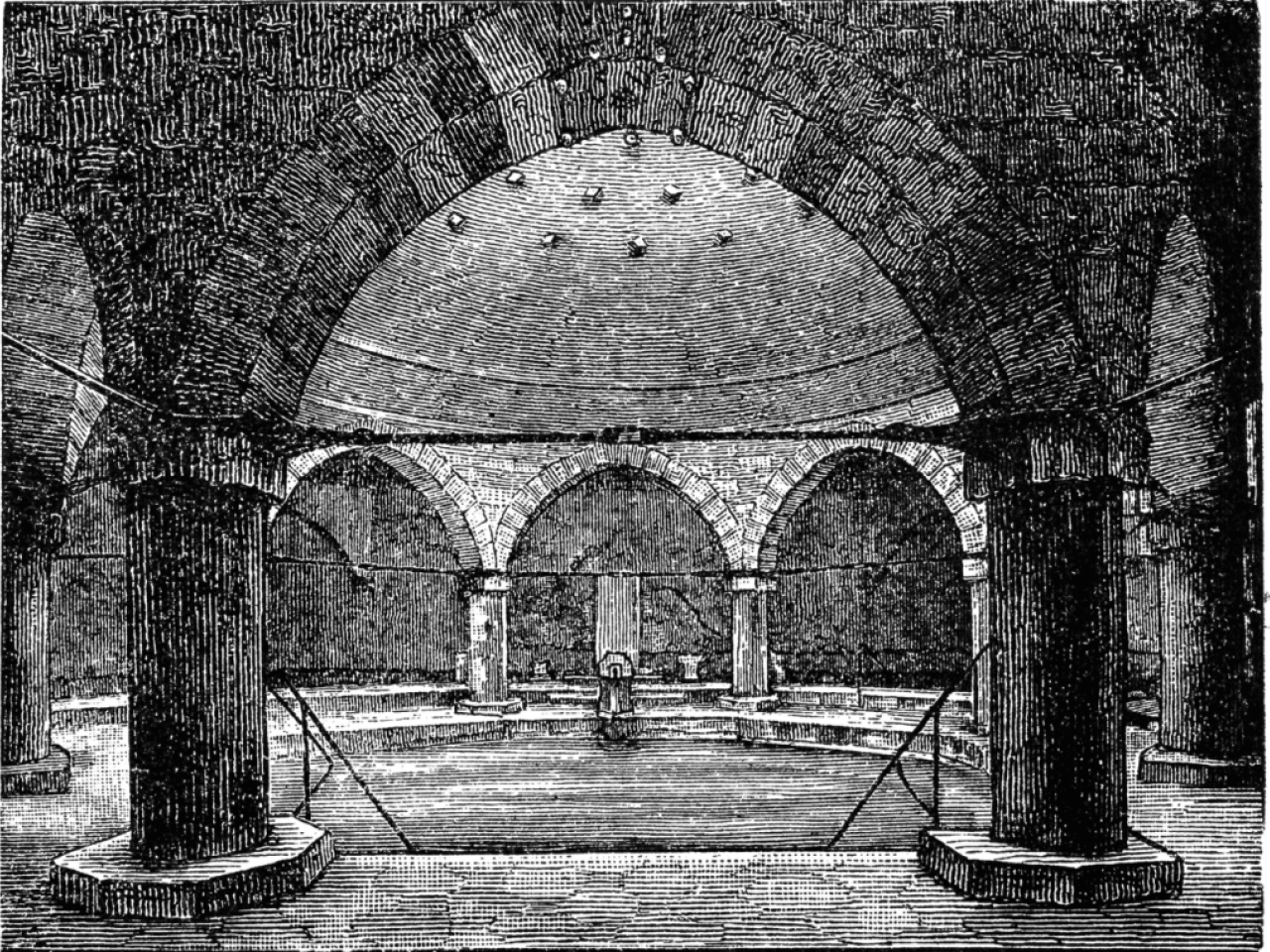 bathhouse drawing