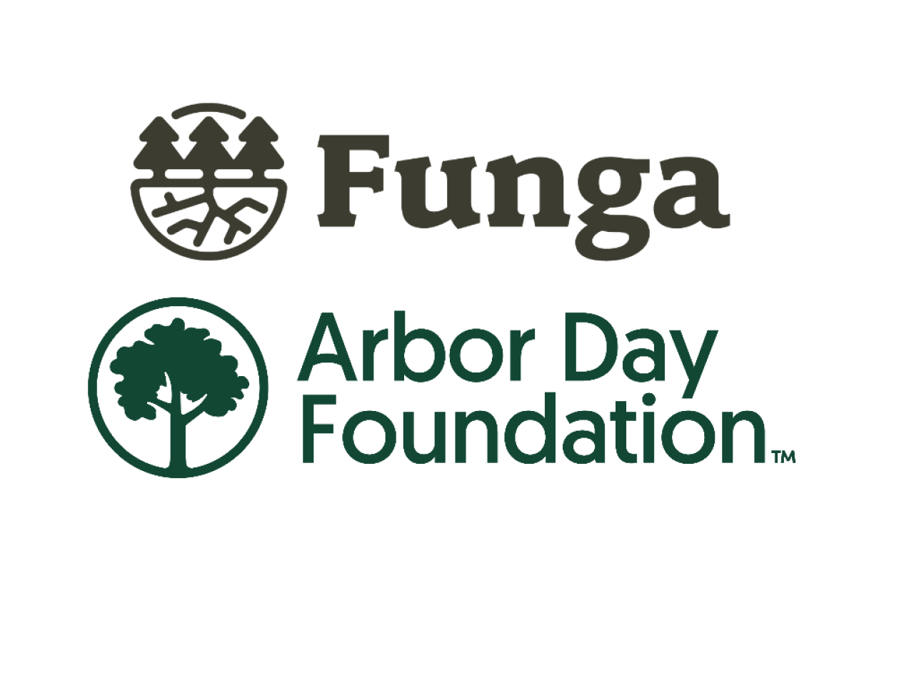 Funga & Arbor Day Foundation logos