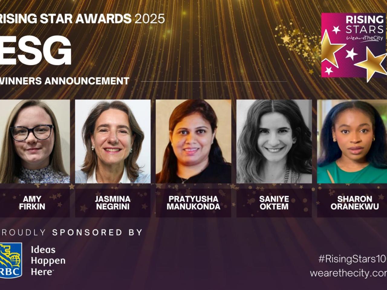 Rising Star Awards 2025: ESG