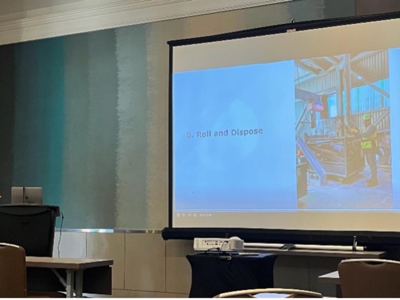 person giving presentation at the Essential Minerals Association 2025 Annual Conference 